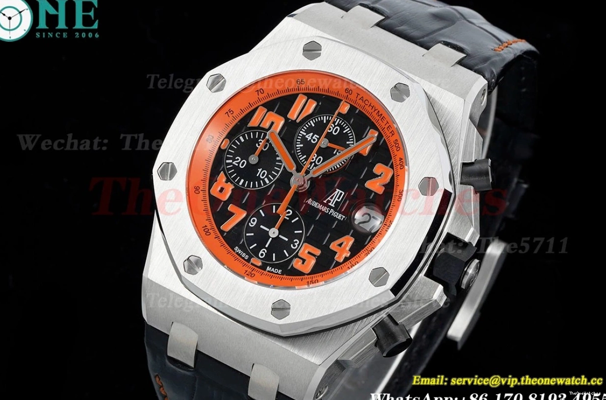 SS Black Org LE 42mm A7750 APF Offshore Oak Royal 0313